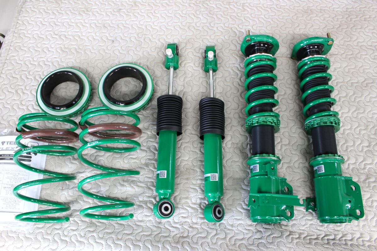 L880K型コペンにテインフレックスZ車高調を取付！ヘタった純正ショック