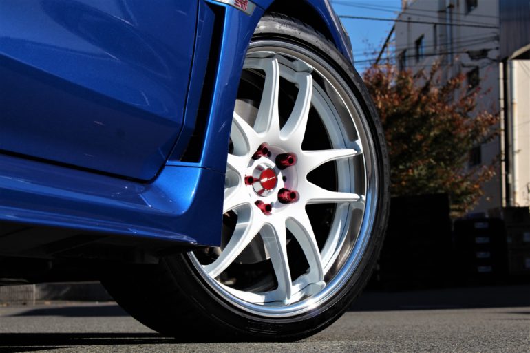 WRX STIにWORKエモーションCR2P 19インチ装着！ | 相模原店 | 店舗