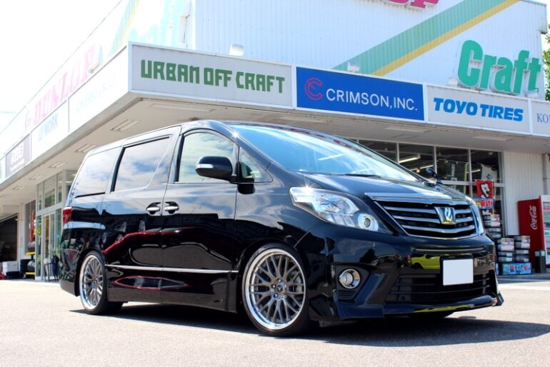 アルファードをBLITZ ZZ-Rでローダウン！車高調なら「あとちょっと」が