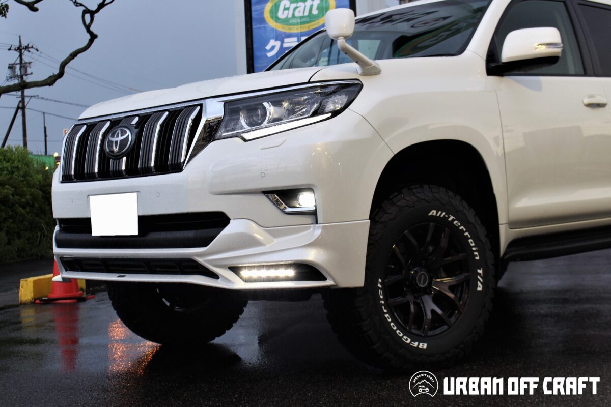 ホイールを替えたら次はコレ！150プラドをモトレージのスプリングで