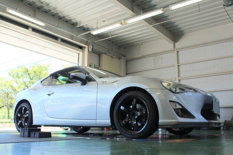 86買ったらローダウン！テイン フレックスZを装着！ | 岐阜長良店