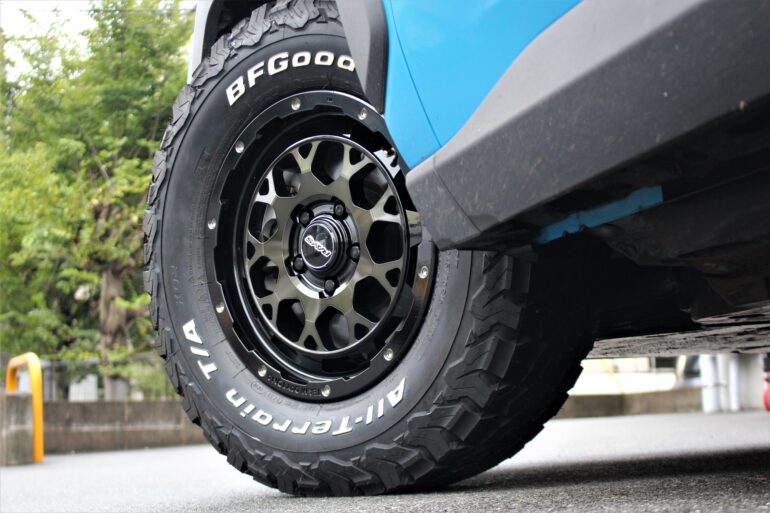 RAV4にデイトナM9 16インチ＆BFグッドリッチKO2 装着！ | 相模原店