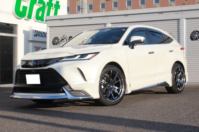 乗り心地重視の複筒式！！「テイン フレックスZ」を新型80ハリアーに