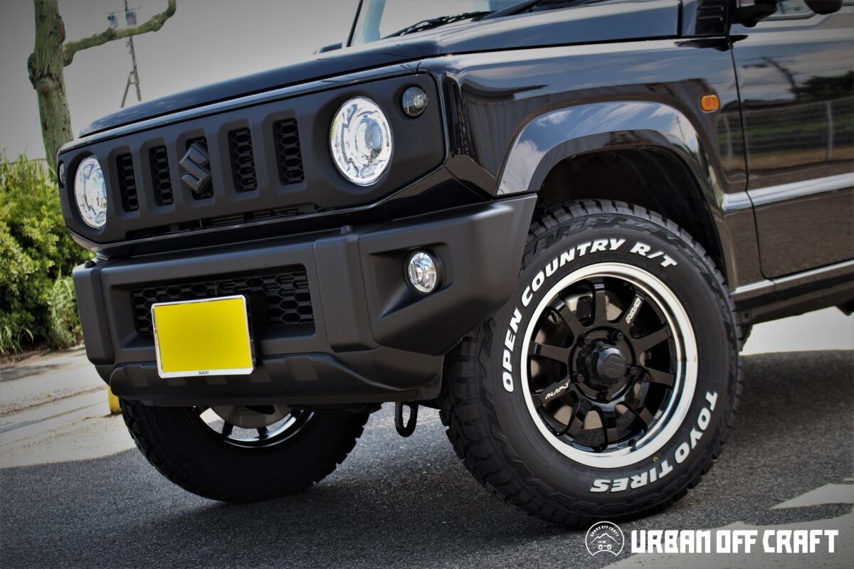 とにかく軽い！RAYS A-LAP J をJB64ジムニーに！ | URBAN OFF CRAFT