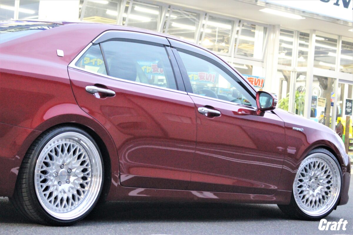 21クラウンを 「 9.0J ＆ 10.0J 」 でツライチ仕上げ！！ | 厚木店