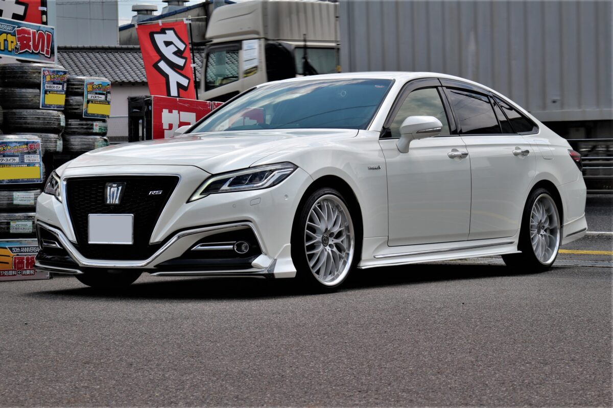 220系クラウン】TEIN フレックスZで快適ローダウンスタイルに