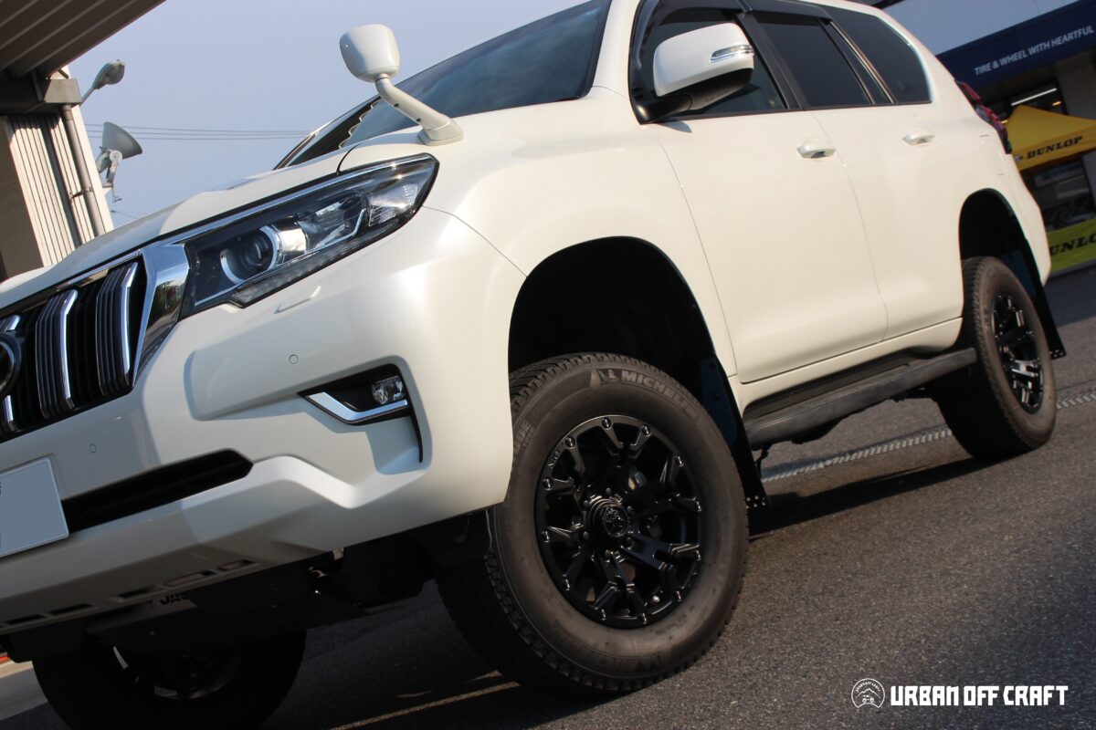 150プラド】モトレージ（ビルシュタイン仕様）でガチ上げスタイルに