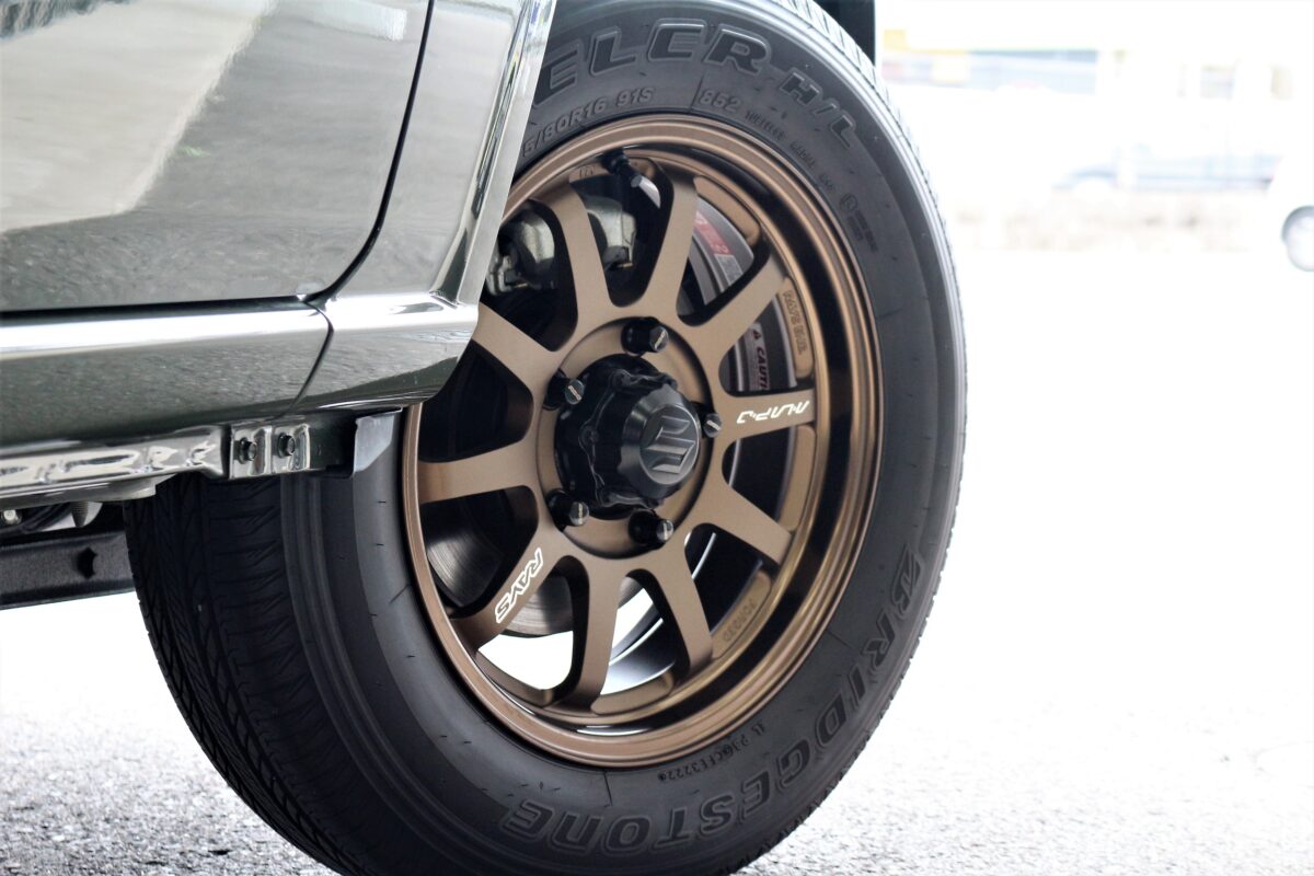 SUZUKI JB64 ジムニー に RAYS A LAP J 装着。 | 多治見店 | 店舗