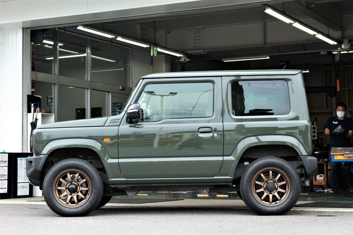 SUZUKI JB64 ジムニー に RAYS A LAP J 装着。 | 多治見店 | 店舗