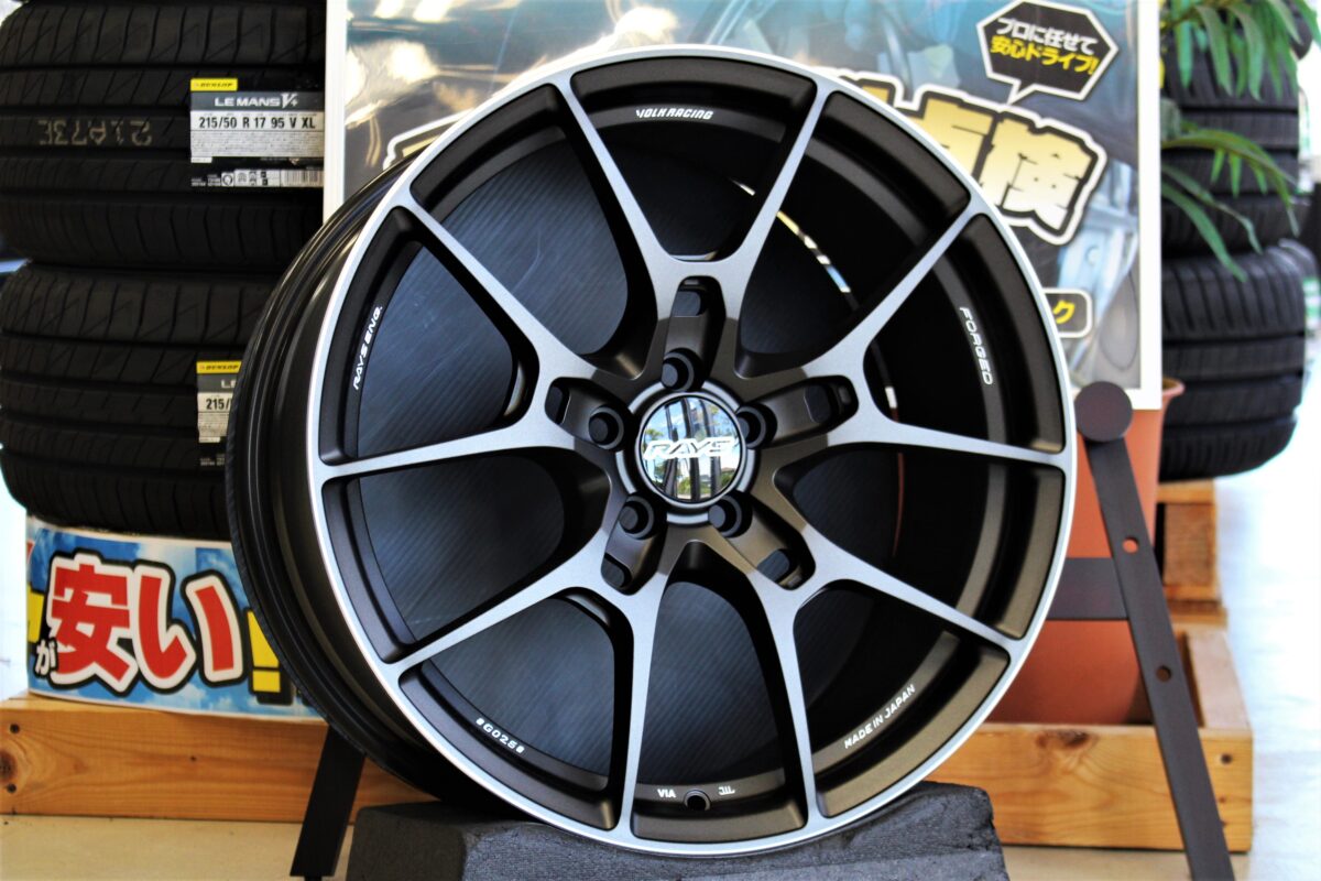 即日取付可能】RAYS VOLK RACING G025 18インチ MKカラー。86/GR86/BRZ