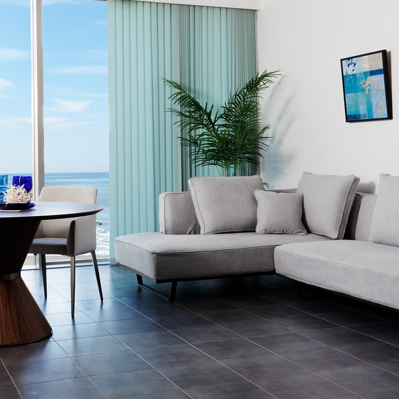 大決算セール10％オフ！】2.5人掛けソファー/シェーズロング「Libero