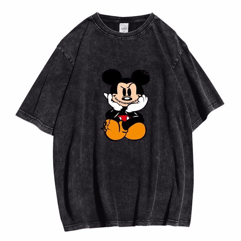 Thinking Ugly Mickey Clack T-shirt ユニセックス男女兼用シンキング