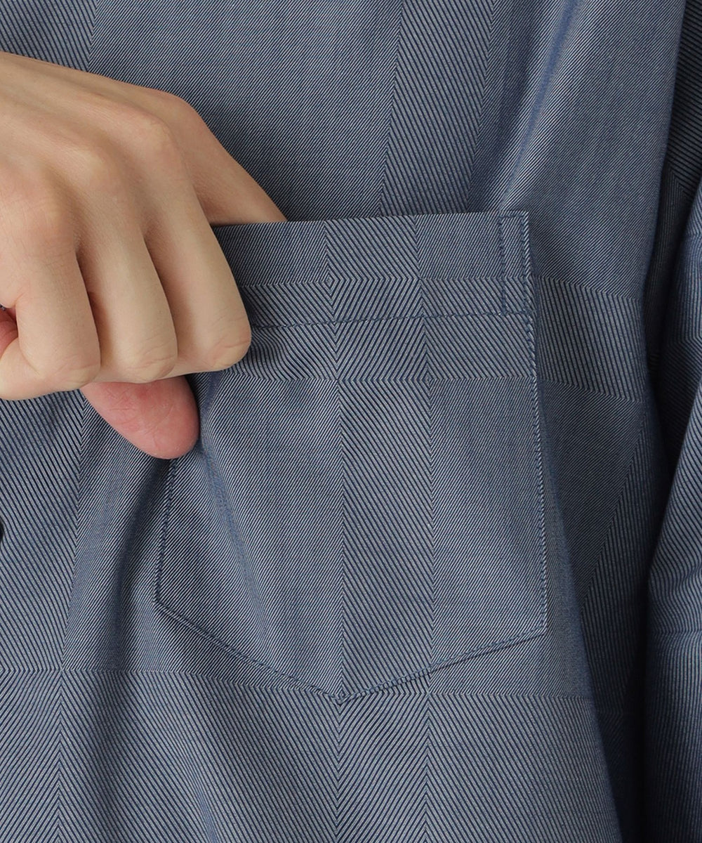 シャドークレストブリッジチェックシャツ（カジュアルシャツ）｜BLACK