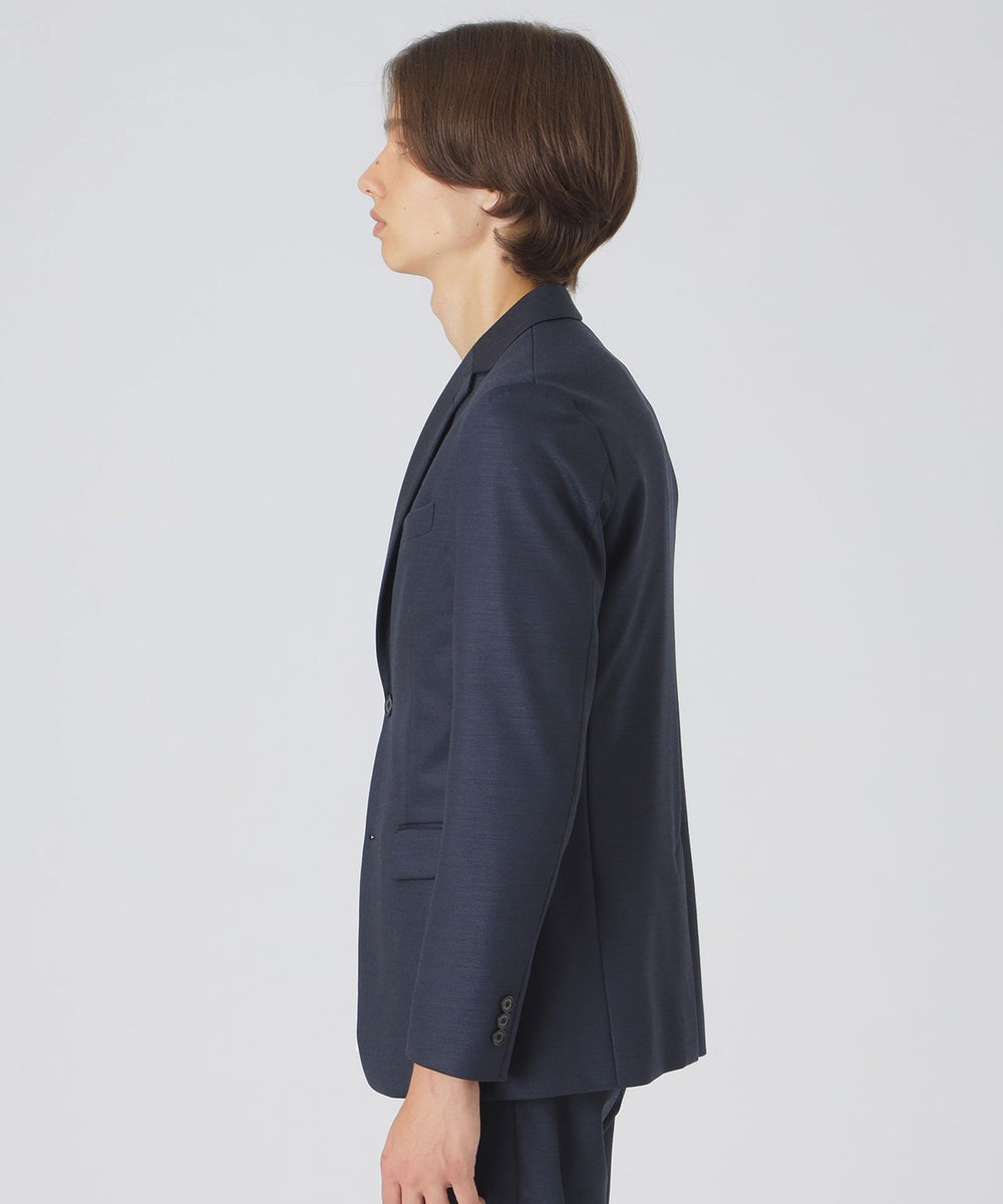 ウォッシャブルウールジャージージャケット（ジャケット）｜BLACK