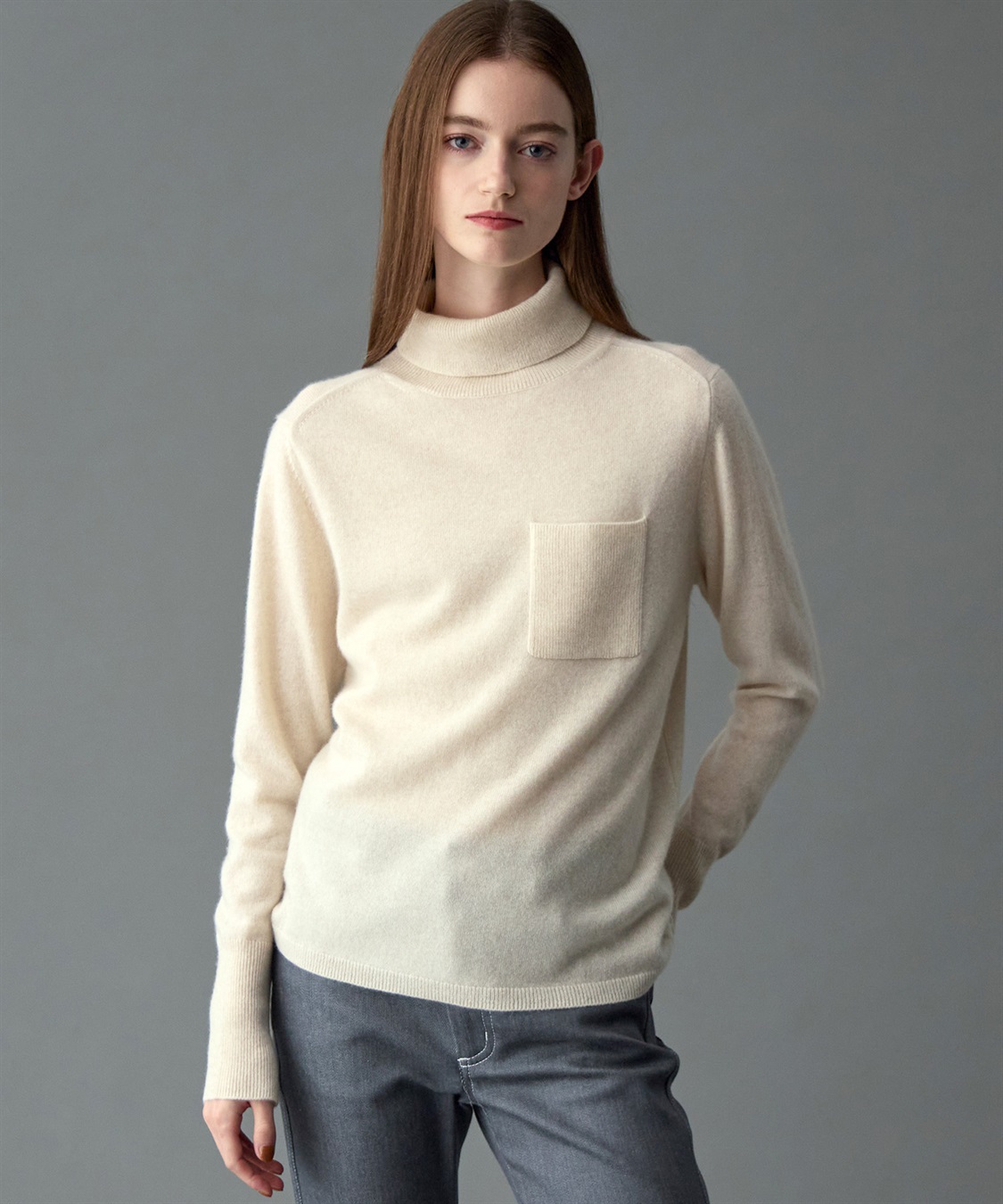 タートルネックカシミヤニット 49AV JUNKO SHIMADA｜クロスプラス公式