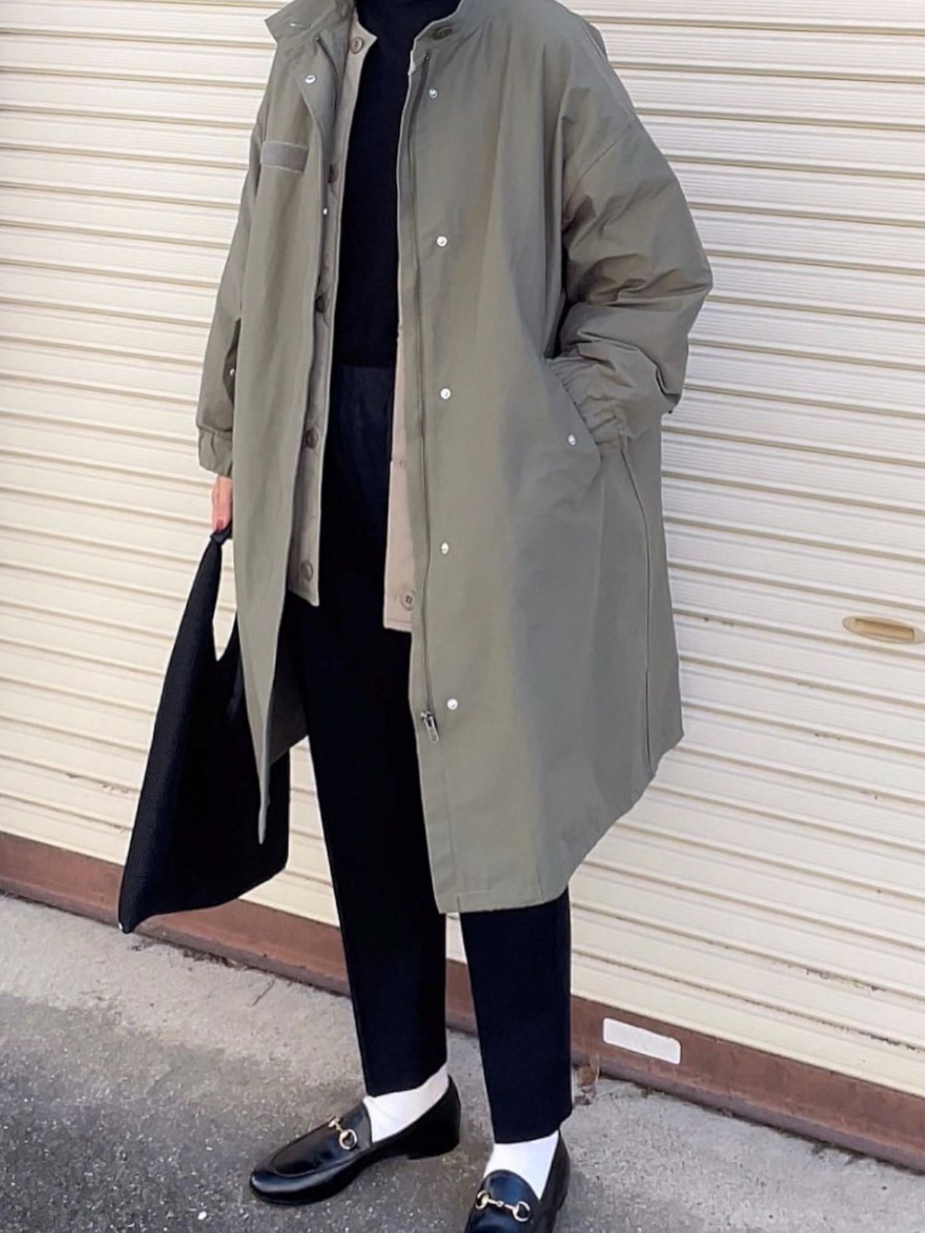 ReNorm 大人気！YUKIさんコラボ《M65コート×中綿ブルゾンセット》の着