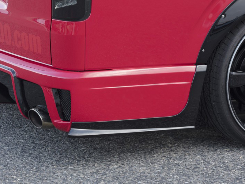 ES 200系ハイエース PROGRESS リアバンパーフィン | 200系ハイエース