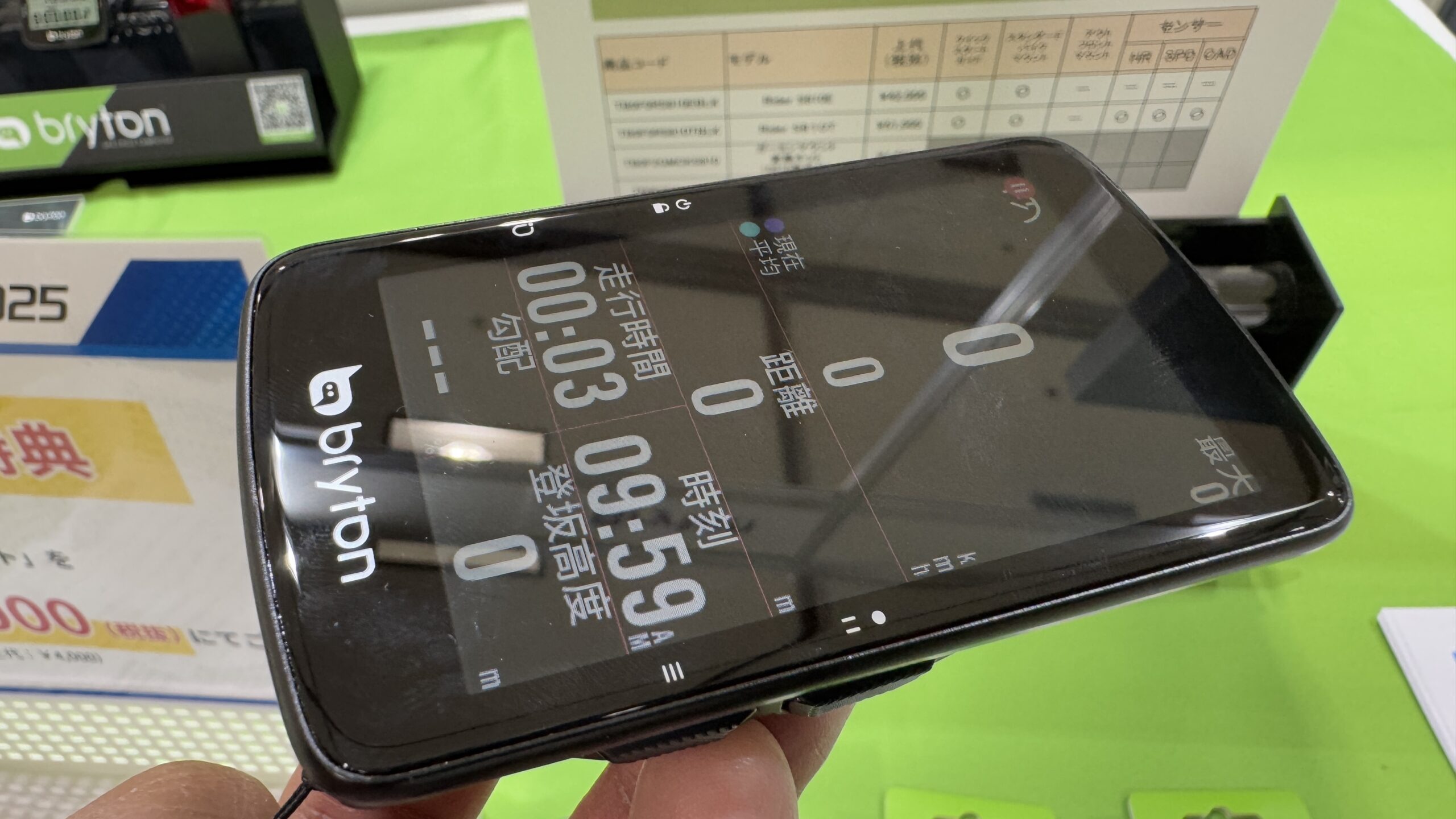 サイクルショップポパイ | bryton Rider S810