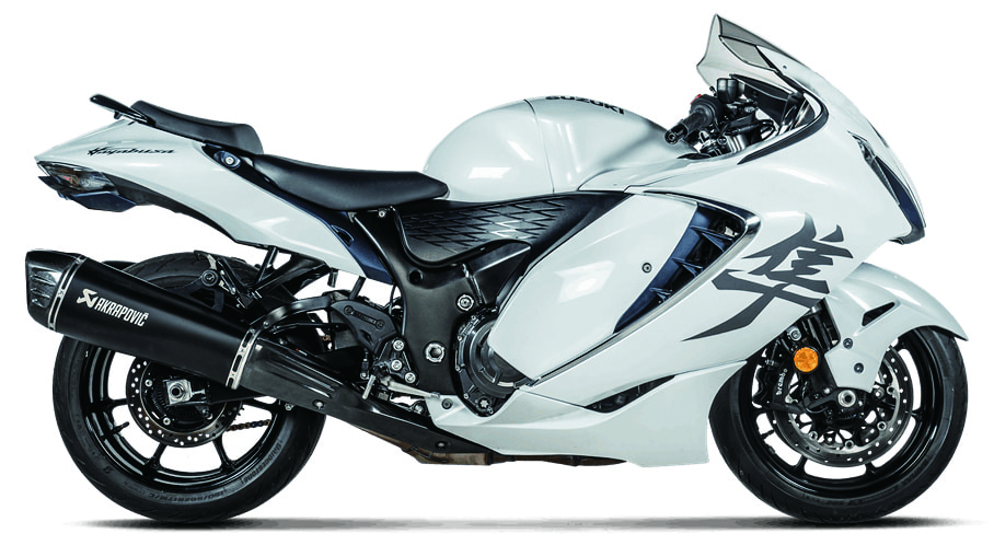 SUZUKIの新型Hayabusaに適合のアクラポビッチマフラー2種をご紹介