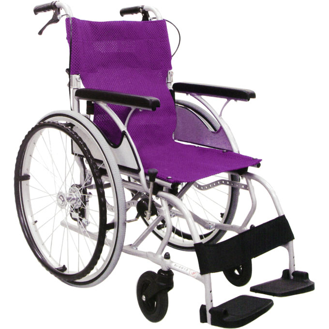 AYL22-38 AYL22-40 カワムラサイクル “あい＆ゆうき”の軽量車いす 自走