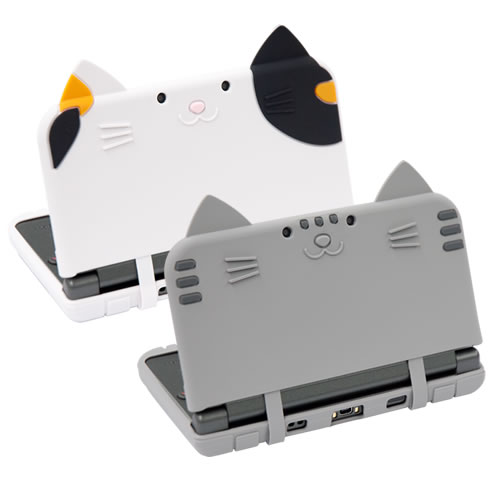 CYBER・シリコンカバー ねこにゃん DX（New 3DS LL用）｜サイバー