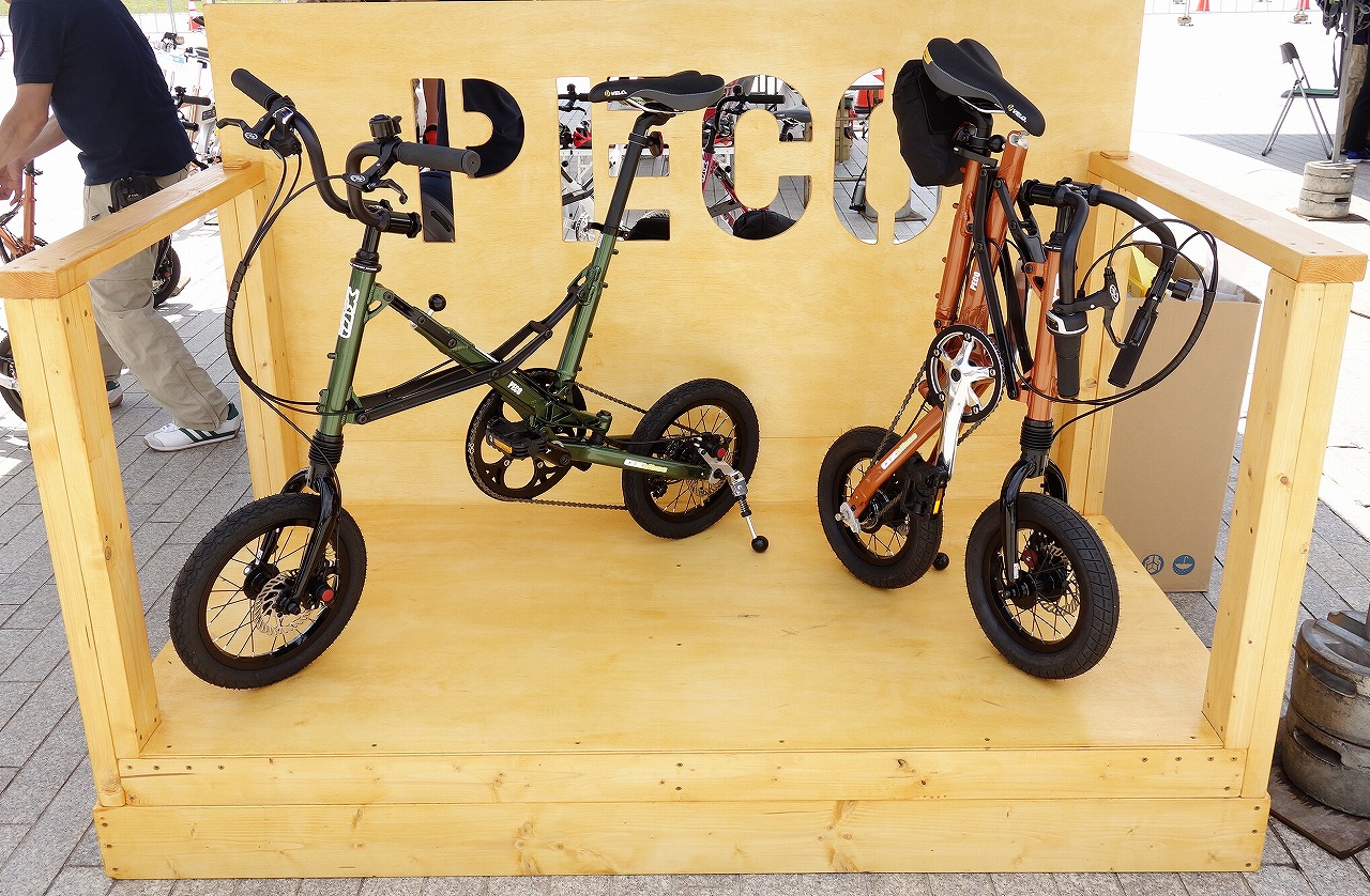 瞬時に折り畳める超小径折りたたみ自転車 OX Bikes Pecoのすべて