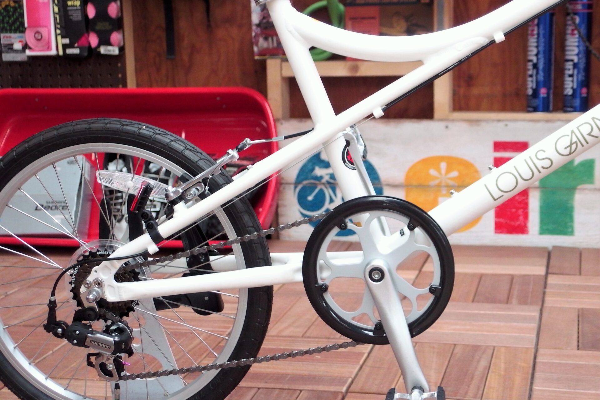 大阪発 手渡OK ルイガノ/LOUIS GARNEAU☆ミニベロ/小径車☆MV-II 管N8276 #