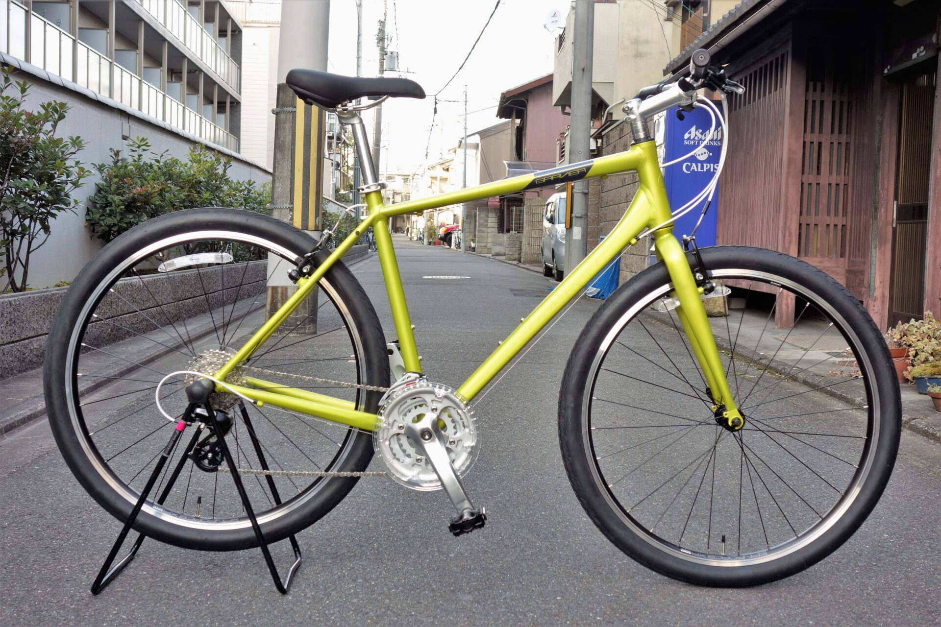 街乗りだけではなく、ライドフィールドをより広げてくれるクロスバイク