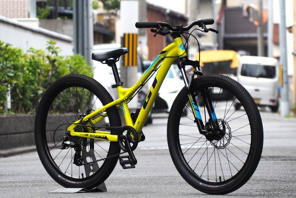 本格的装備で、子供用設計！楽しく走れるマウンテンバイク【USED