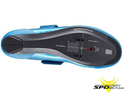 シマノ TR9（SH-TR901）ブルー SPD-SL トライアスロンシューズ 特価品