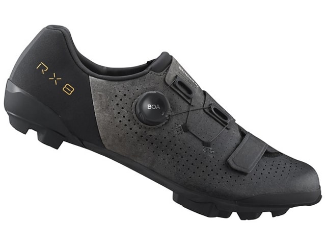 シマノ RX8（SH-RX801）ブラック SPD グラベルシューズ【ワイド