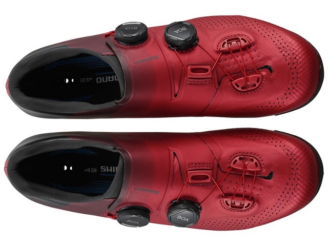 シマノ RC7（SH-RC702）クリムゾン SPD-SL ロードシューズ【ワイド