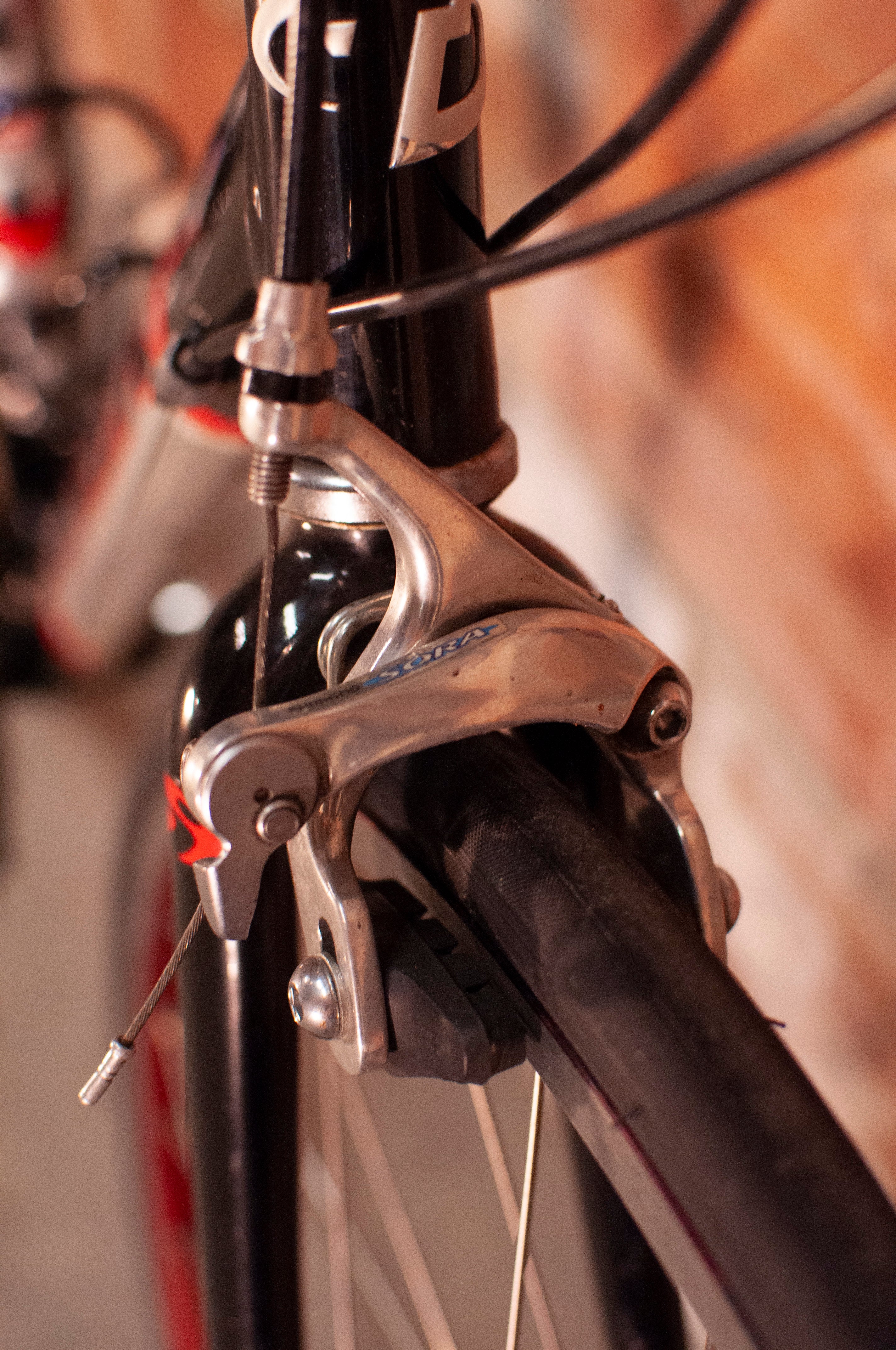 Trek Alpha Series 2000 Aluminum Road bike, black, silver & red