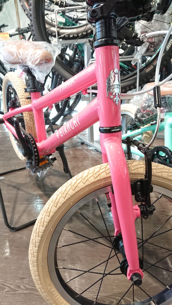 BIANCHI PIRATA 16インチ 子供車を入荷しました サイクルスポット&ル