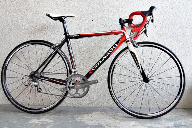 コルナゴのプリマベーラ（黒・赤）2009年｜自転車買取サイパラ