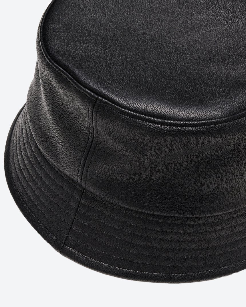 KIJIMA TAKAYUKI(キジマ タカユキ) ゴートレザーバケットハット-Amanojak.