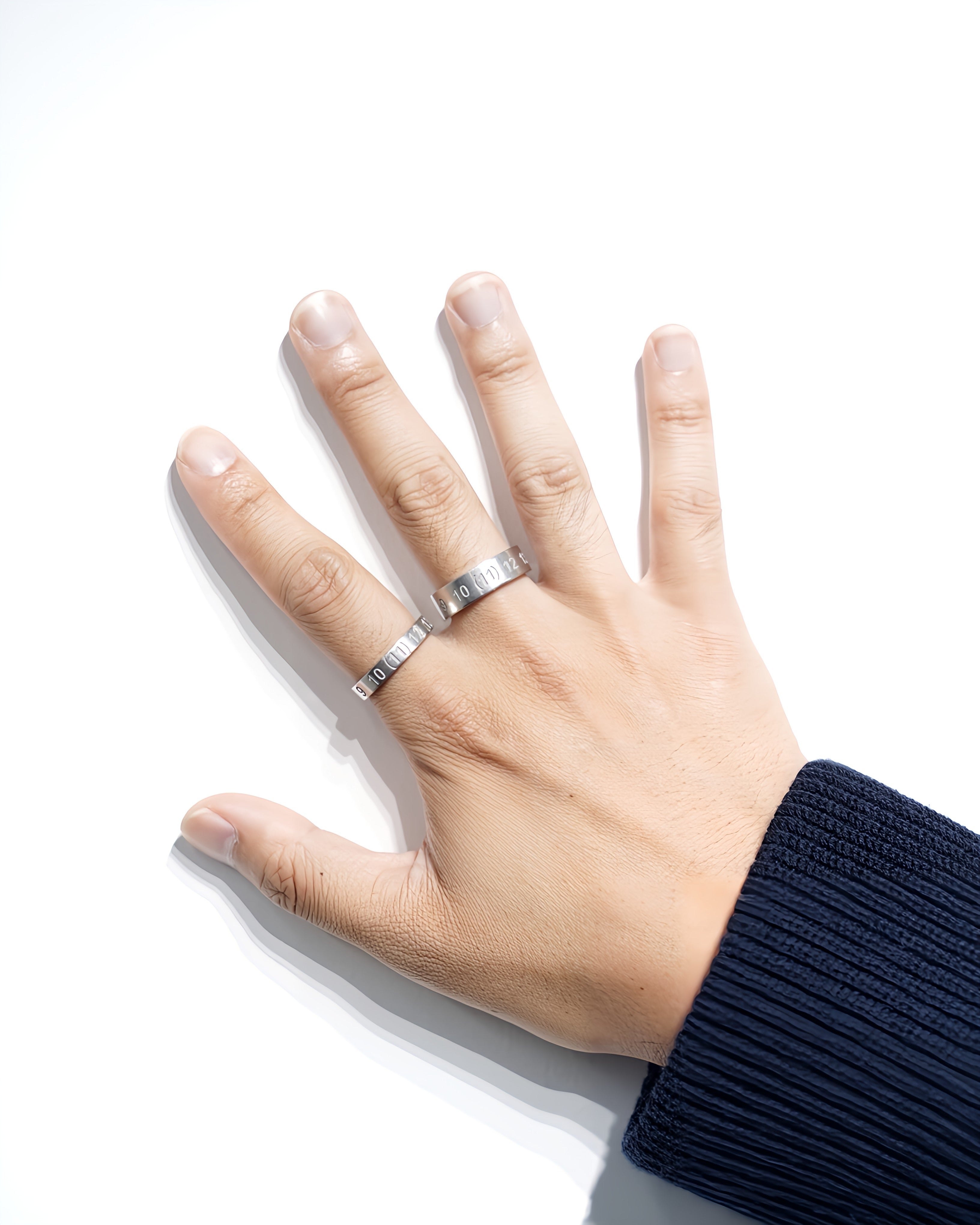 Maison Margiela-NUMBERING RING 4mm-Amanojak.