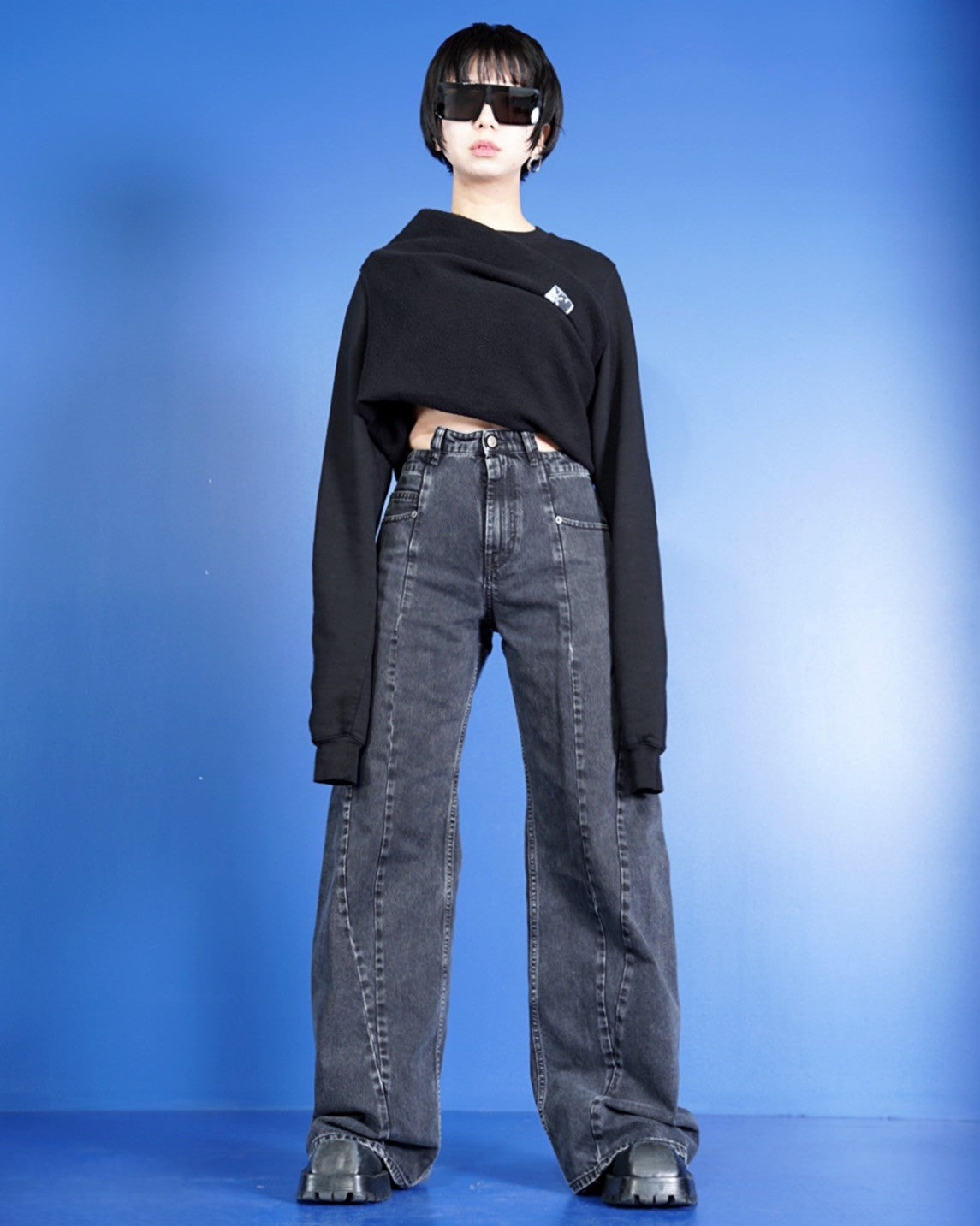 Maison Margiela(メゾンマルジェラ) -BIAS CUTWIDE FLARE DENIM PANTS