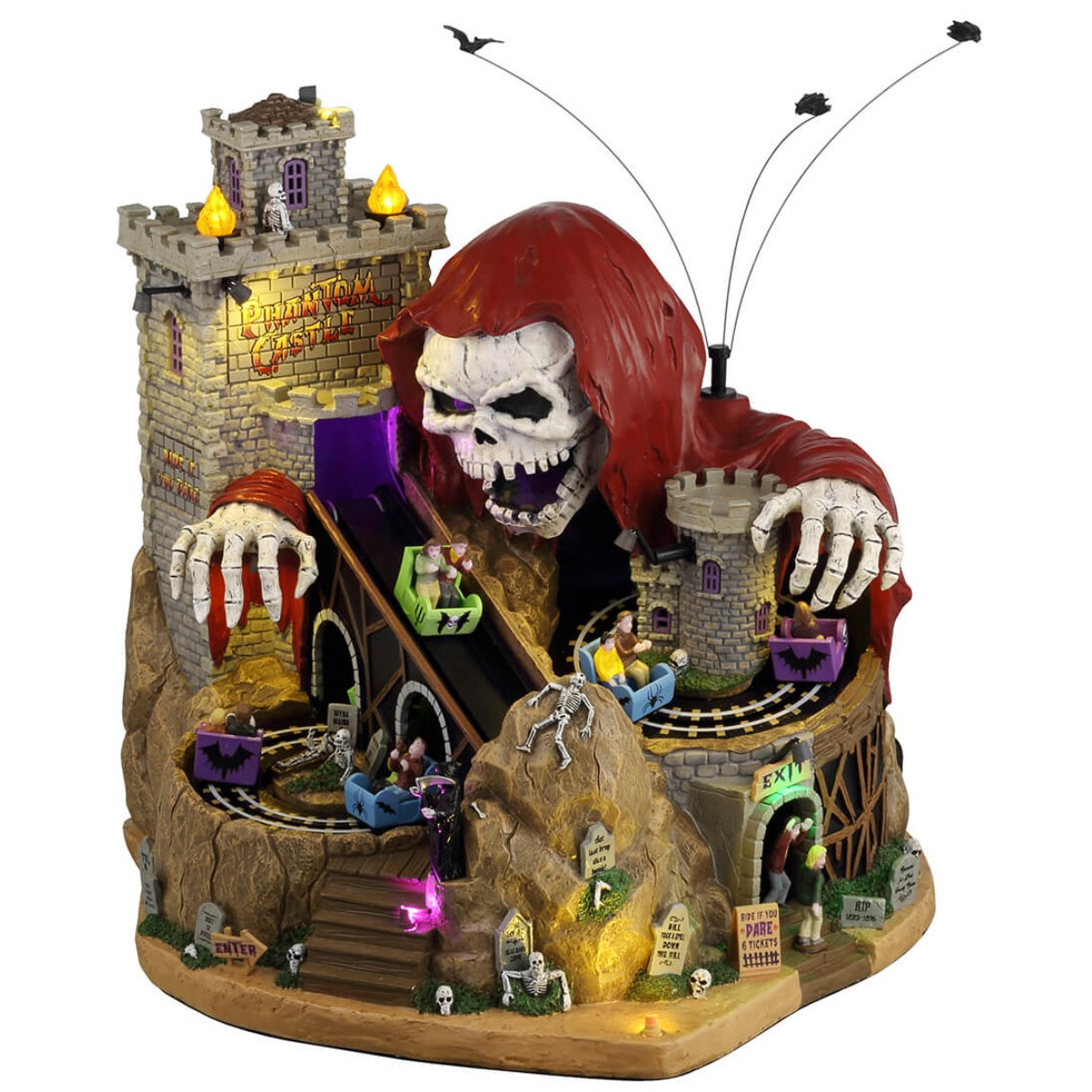 Spooky Town Phantom Castle #45216 | Lemax Buildings – American Sale