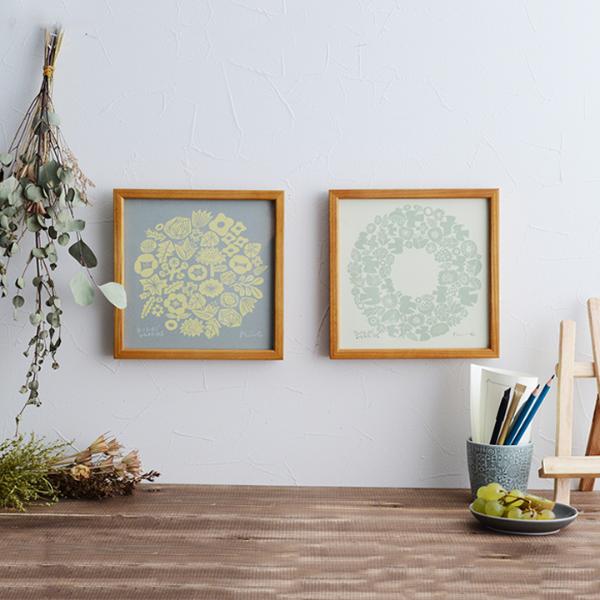 バーズワーズ シルクスクリーン 20 木製額装セット／BIRDS WORDS