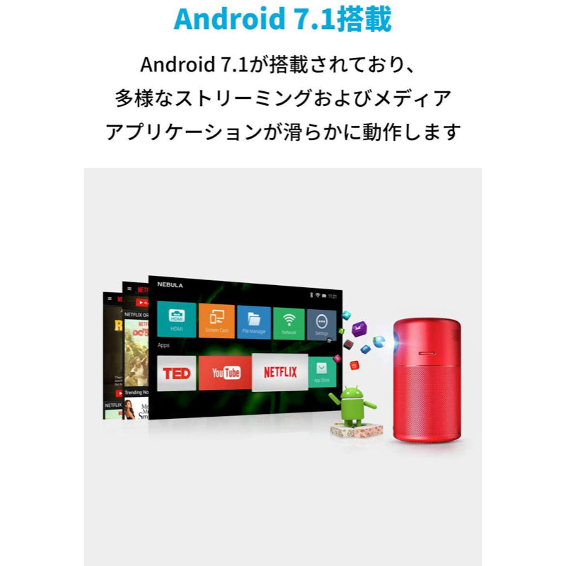 Nebula (ネビュラ) Capsule | モバイルプロジェクターの製品情報