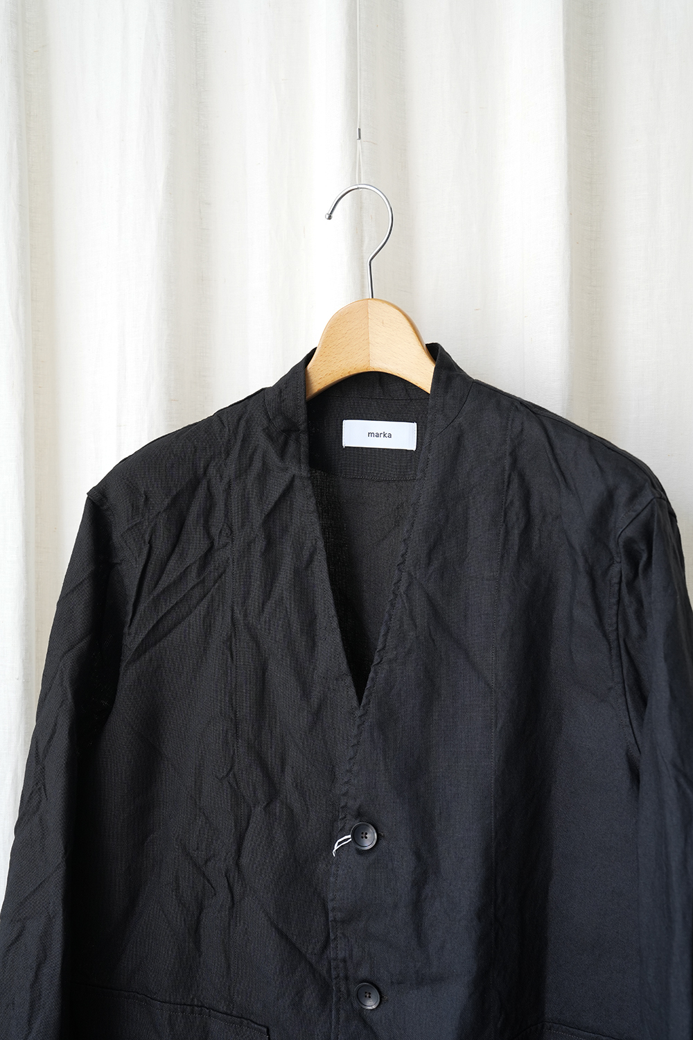 marka」ORGANIC RAMIE FIELDMAN JACKET | ANOTHER LOUNGE