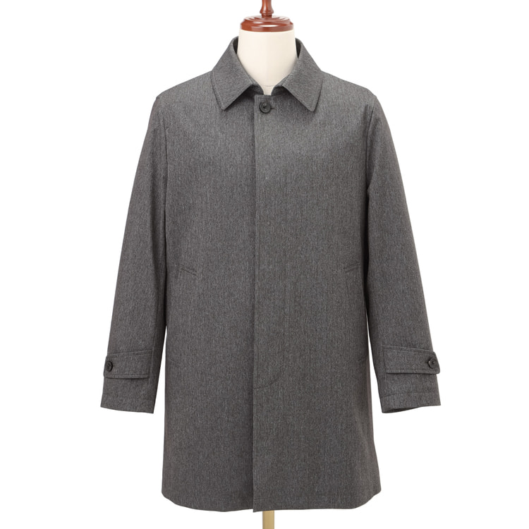 特価】【WEB限定価格】はっ水 ストレッチ 防風 軽量暖かステンカラー