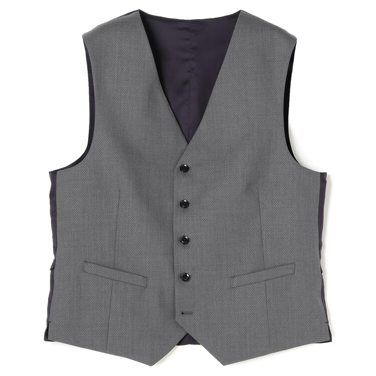 スーツセレクト ボルドー 3ピース スーツ A4 ベストリバーシブル