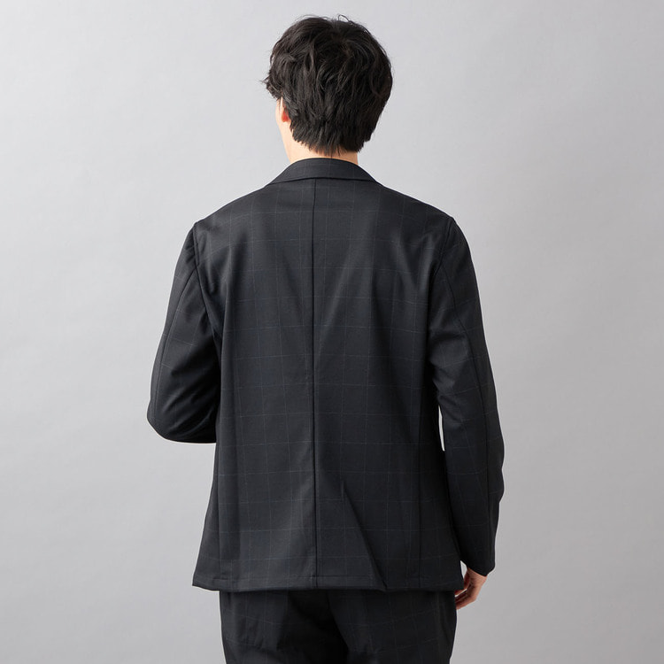 アウトレット】【パジャマスーツ】プリントジャージージャケット 紺