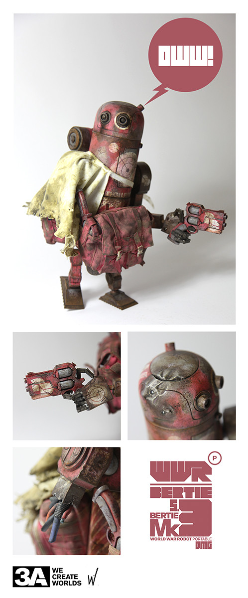 Impulse Buy: ThreeA Toys WWRp Damaged Pinky MK 3.5 Bertie