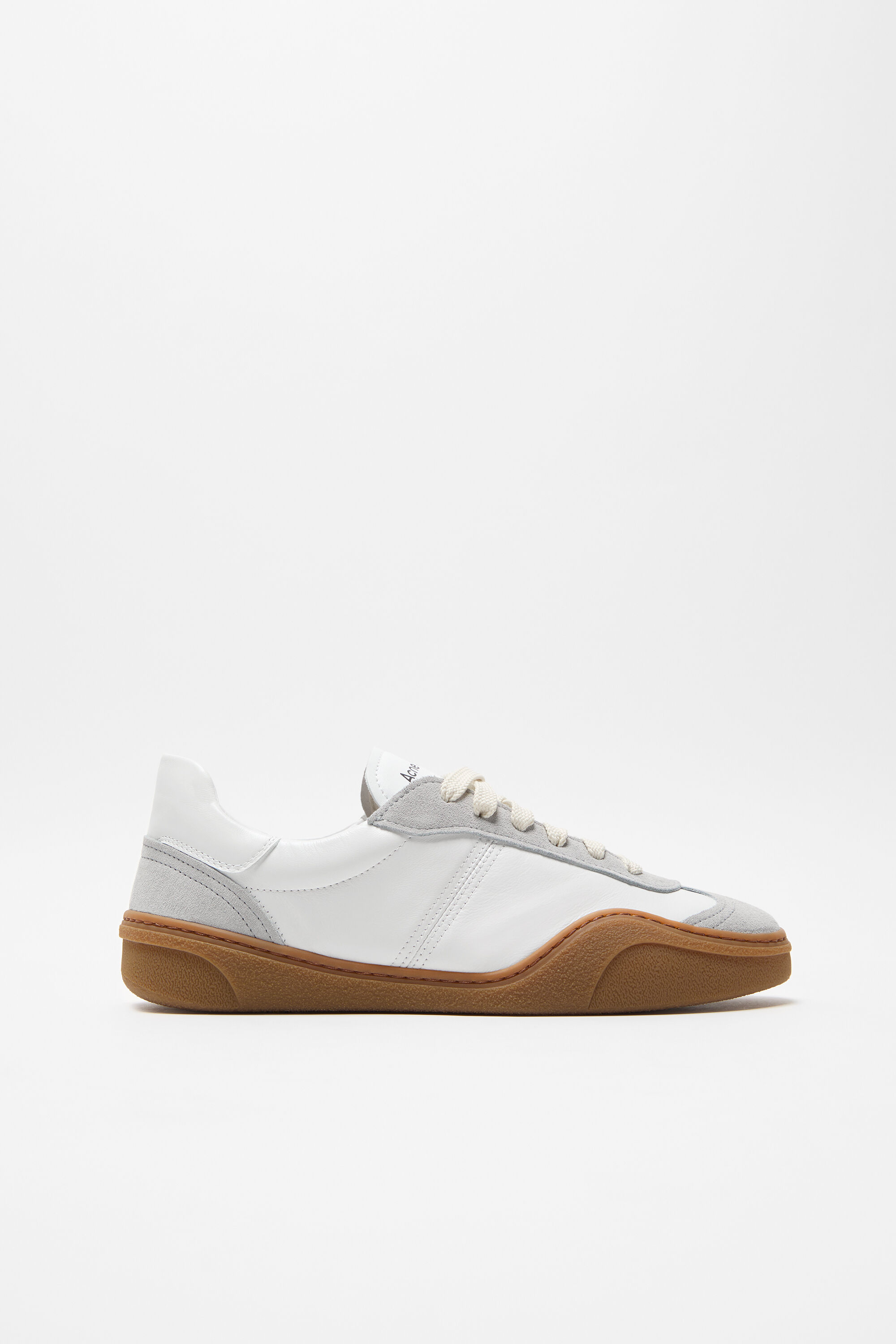 Acne Studios - レースアップスニーカー - ホワイト/ブラウン