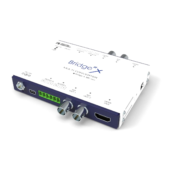 X_MC_mini | ズーム機能搭載アップ／ダウン／クロス対応マルチ