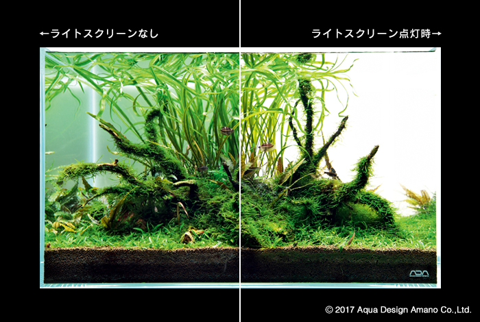 水槽用LEDバックライト「ライトスクリーン60/90」発売のお知らせ | ADA