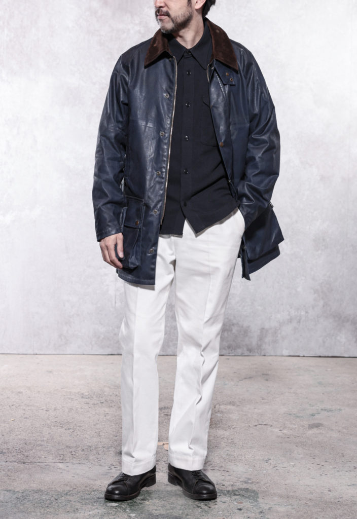 WAXED COTTON BRISTOL JACKET – ADDICT CLOTHES JAPAN